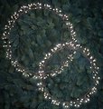 Luca Lighting LED-Kranz 150 LED warmweiß 40 cm Metall schwarz - Thumbnail 2