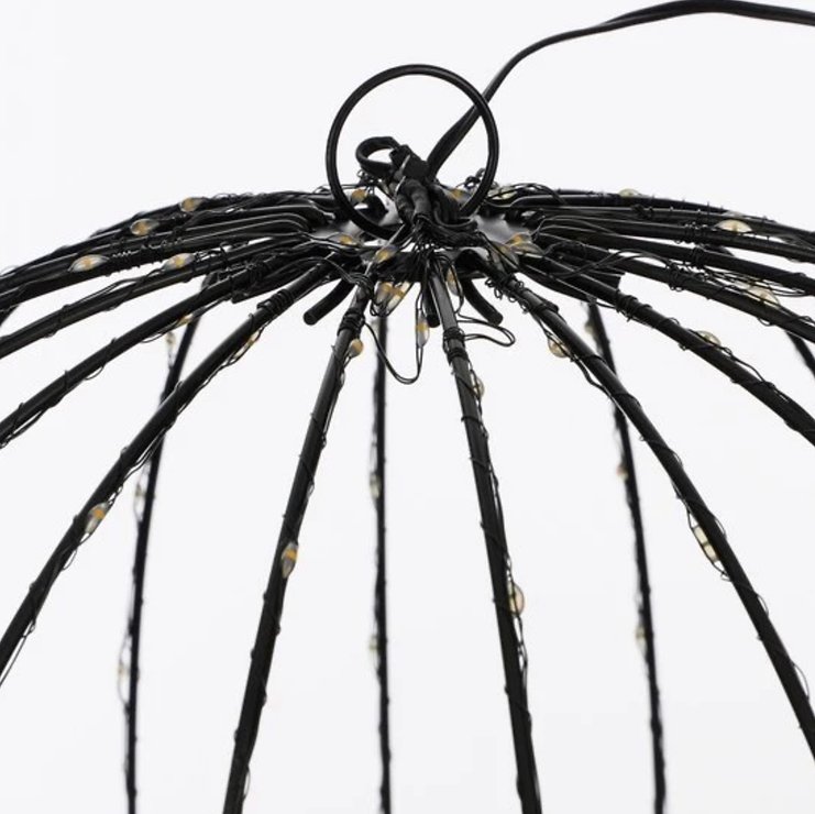 Luca Lighting LED Boule 400 LED blanc chaud 60cm avec minuterie - Thumbnail 3