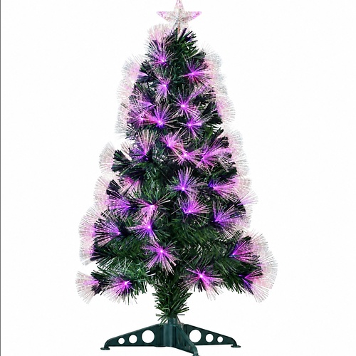 Luca Lighting LED Baum Greenville 95 LED bunt 90 cm grün