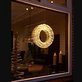 Luca Lighting LED-Kranz 2000 LED warmweiß außen 45 cm Metall silber - Thumbnail 2
