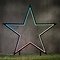 Garden d'light neon garden plug star 73cm black 160 LED RGB