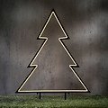 Garden d'light neon garden plug fir 100cm black 172 LED warm white