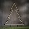 Garden d'light neon garden plug fir tree 75cm black 153 LED classic white