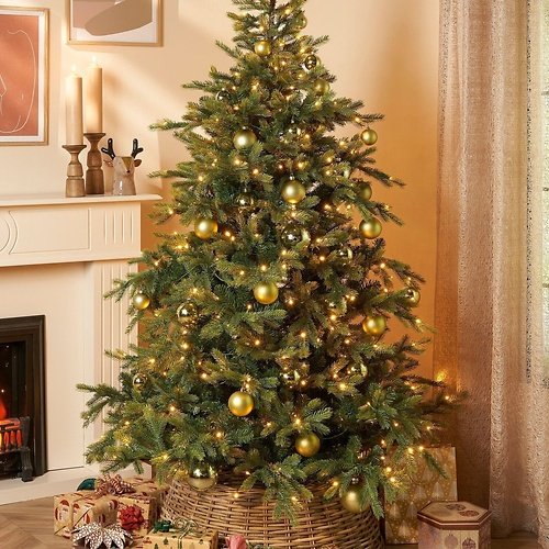 Black Box Trees LED Christmas tree Grimshaw 180 LED warm white 155 cm green
