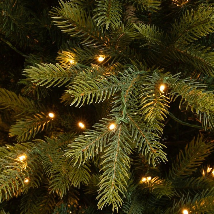 Edelman Black Box Trees LED-Weihnachtsbaum Grimshaw 180 LED warmweiß innen155 cm grün - Thumbnail 3