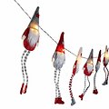 Luca Lighting Fata LED 12 LED bianco caldo a batteria 165 cm rosso grigio - Thumbnail 2