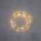 Luca Lighting LED wreath 100 LED warm white 30 cm metal gold
