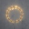 Luca Lighting LED wreath 100 LED warm white 30 cm metal gold
