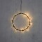 Luca Lighting LED wreath 100 LED warm white 30 cm metal black