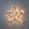 Luca Lighting star 80 LED warm white with timer 38 cm black