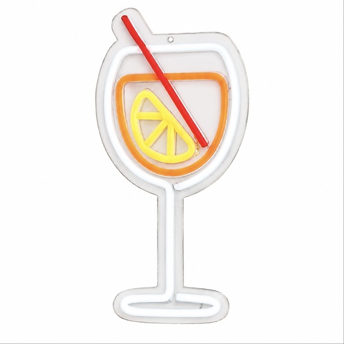 Luca Lighting LED Neonlicht Limonade 193 LED bunt 32 cm aussen