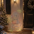 Luca Lighting LED Weihnachtsmann 351 LED bunt 78 cm schwarz - Thumbnail 2