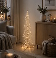 Luca Lighting LED Baum 80 cm 300 LED warmweiß außen Metall champagner - Thumbnail 2