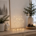 Luca Lighting LED Leuchtdeko Geschenk 70 LED warmweiß batteriebetrieben 34.5 cm champagner - Thumbnail 1