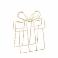Luca Lighting LED Leuchtdeko Geschenk 70 LED warmweiß batteriebetrieben 34.5 cm champagner - Thumbnail 2