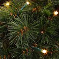 Albero di trionfo LED Ghirlanda di Natale Forest Frosted 48 LED 45 cm verde  - Thumbnail 2