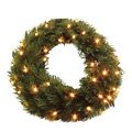 Albero di trionfo LED Ghirlanda di Natale Forest Frosted 48 LED 45 cm verde  - Thumbnail 1