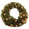 Edelman Triumph Tree LED-Weihnachtskranz Forest Frosted 48 LED warmweiß außen 45 cm grün 