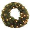 Edelman Triumph Tree LED-Weihnachtskranz Forest Frosted 48 LED warmweiß außen 45 cm grün 