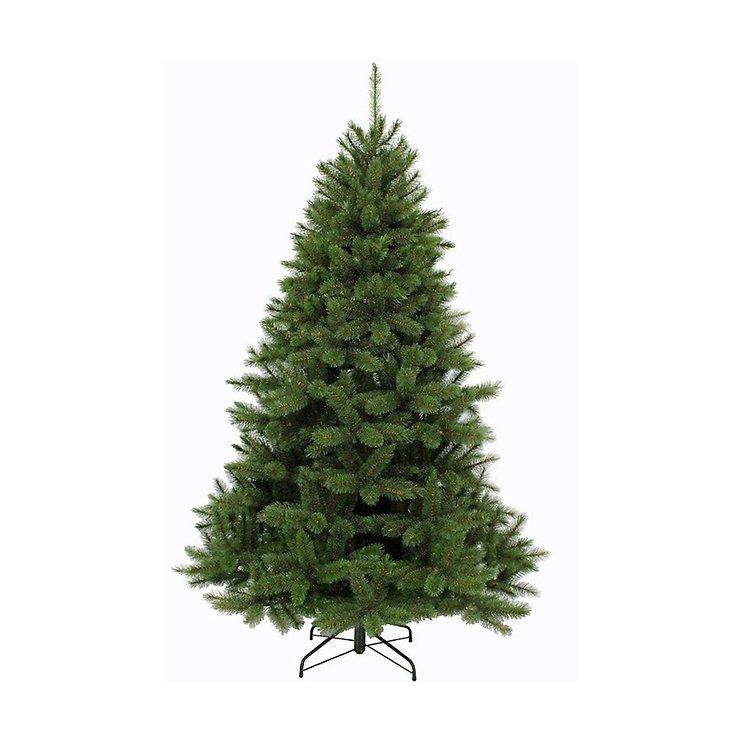 Edelman albero di Natale artificiale Bristlecone 240 LED 215cm verde - Thumbnail 1