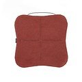Elvang Sitzunterlage Multi Wolle Outdoor rot 44 x 44 cm - Thumbnail 2