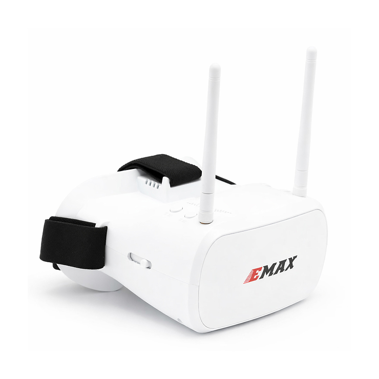 Emax 5.8G 48CH Diversity Analoge FPV Dual Antennen Brille Goggles - Thumbnail 1