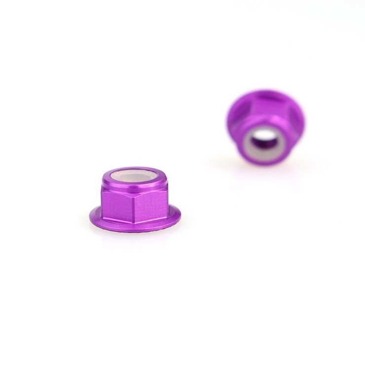 Emax nut M5 self-locking violet - Pic 1