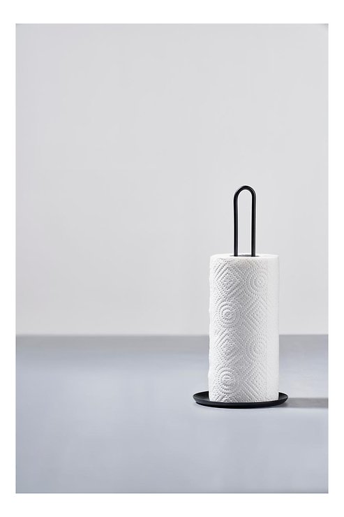 Zone Denmark kitchen roll holder singles 32cm metal black - Thumbnail 2