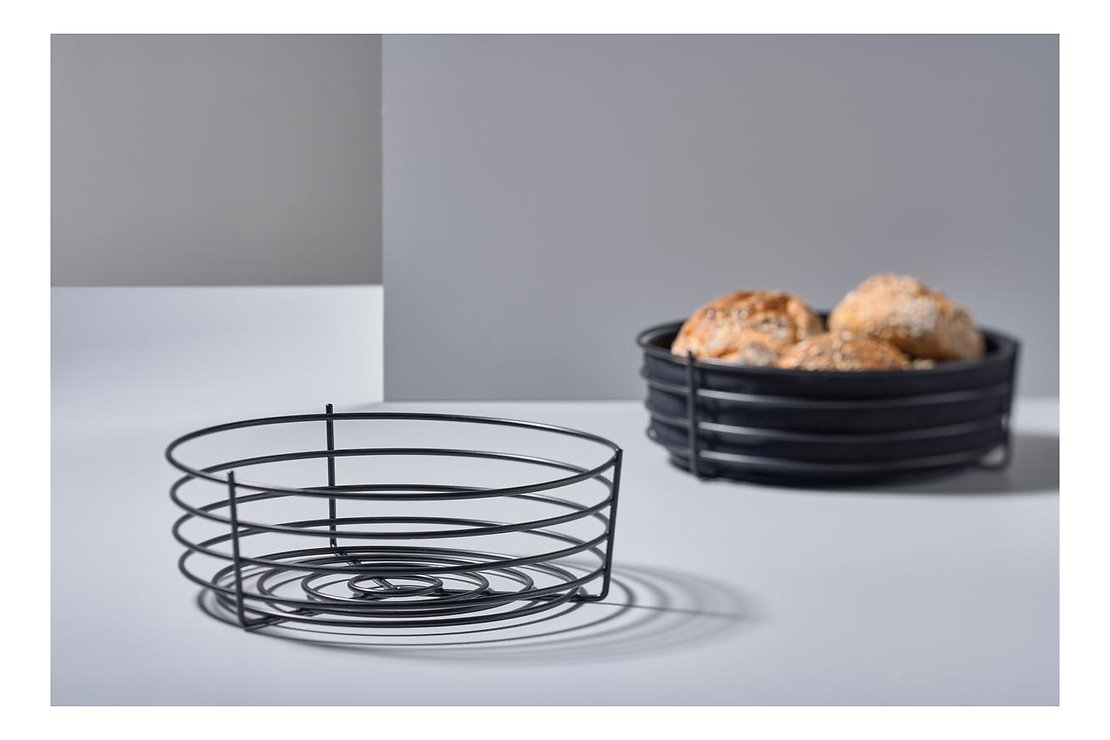 Zone Denmark Breadbasket Singles 25,5cm metal negro - Thumbnail 3