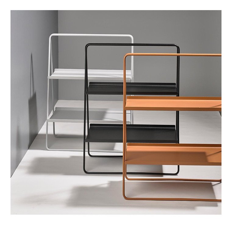 Zone Denmark Regal A-Table 75cm Stahl hellgrau - Thumbnail 3