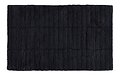 Zone Danemark Tapis de bain carreaux 80 x 50 cm coton noir - Thumbnail 1
