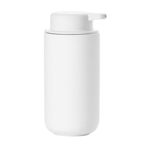 Zone Denmark Distributeur de savon Ume céramique 0,45 l Soft Touch white