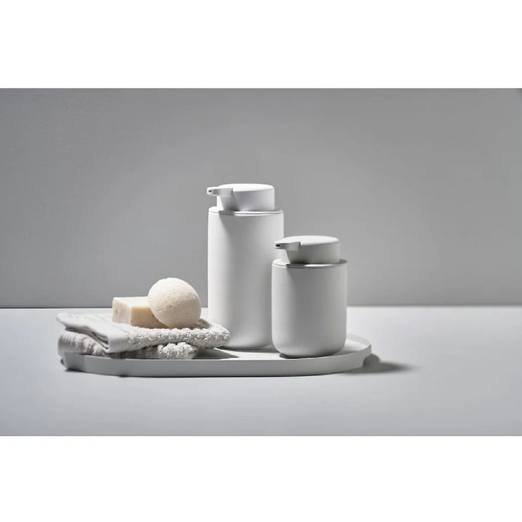 Zone Denmark Seifenspender Ume 0,45 l Keramik Soft Touch grau matt - Thumbnail 2