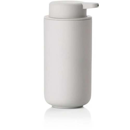 Zone Soap Dispenser Ume ceramic 0.45 l Soft Touch gray matt