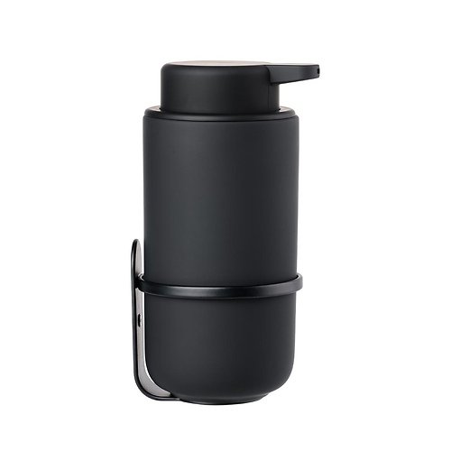 Zone Denmark wall mount for Ume soap dispenser and toothbrush tumbler black