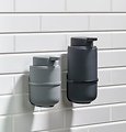 Zone Denmark wall mount for Ume soap dispenser and toothbrush tumbler grey - Thumbnail 2