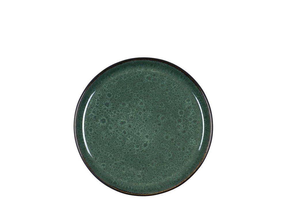 Bitz Breakfast Plate 21cm nero verde - Thumbnail 1