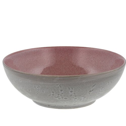 Bitz salad bowl 30cm grey pink