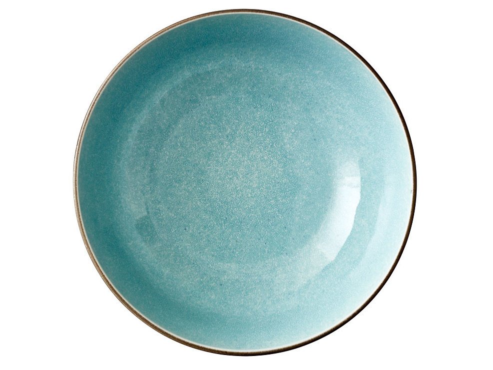 Bitz Salatschüssel 30cm grau hellblau - Thumbnail 2