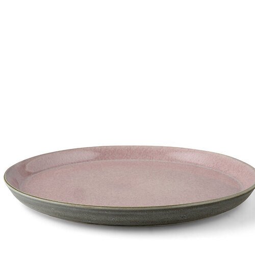 Bitz dinner plate 27cm grey pink
