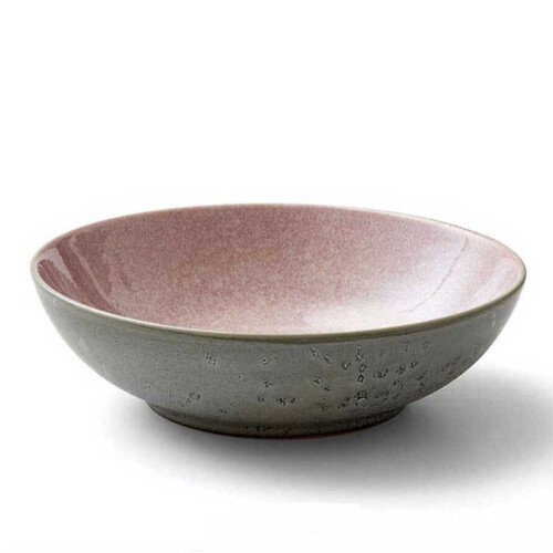 Bitz salad bowl 24cm grey pink