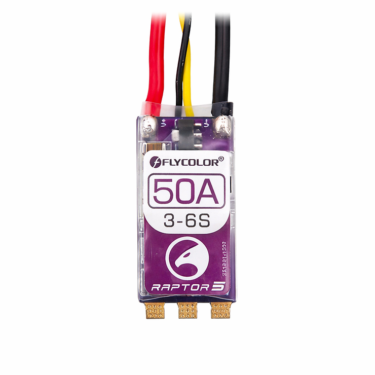 Flycolor Raptor5 50A 3-6S ESC - Thumbnail 1