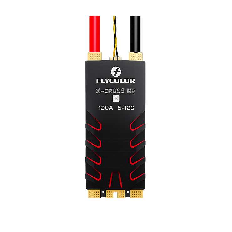 Flycolor X-Cross HV3 120A 5-12S ESC  - Thumbnail 1