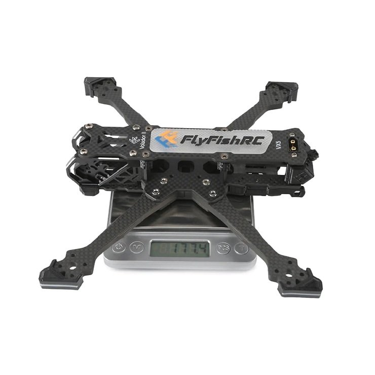 FlyFishRC Volador II VX5 O3 FPV Freestyle T700 Frame Kit 5 Pulgadas - Thumbnail 2