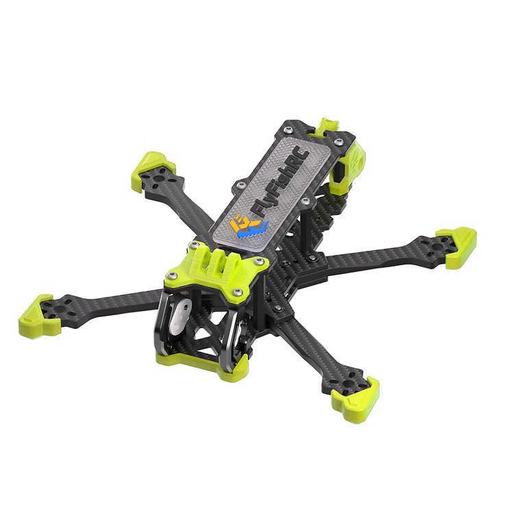 FlyFishRC Volador VX3.5 O3 Freestyle Frame Kit 3.5 inch yellow - Thumbnail 1
