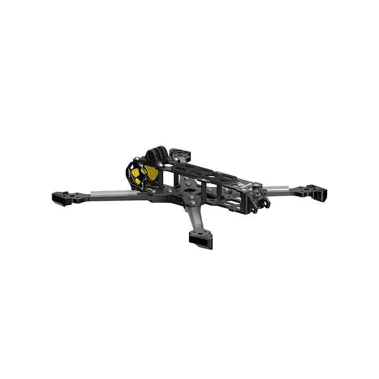 FlyFishRC FIFTY5 FPV Freestyle DJI O4 Pro Frame Kit 5,5 Zoll - Thumbnail 1