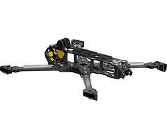 FlyFishRC FIFTY5 FPV Freestyle DJI O4 rėmo rinkinys 5,5 colio