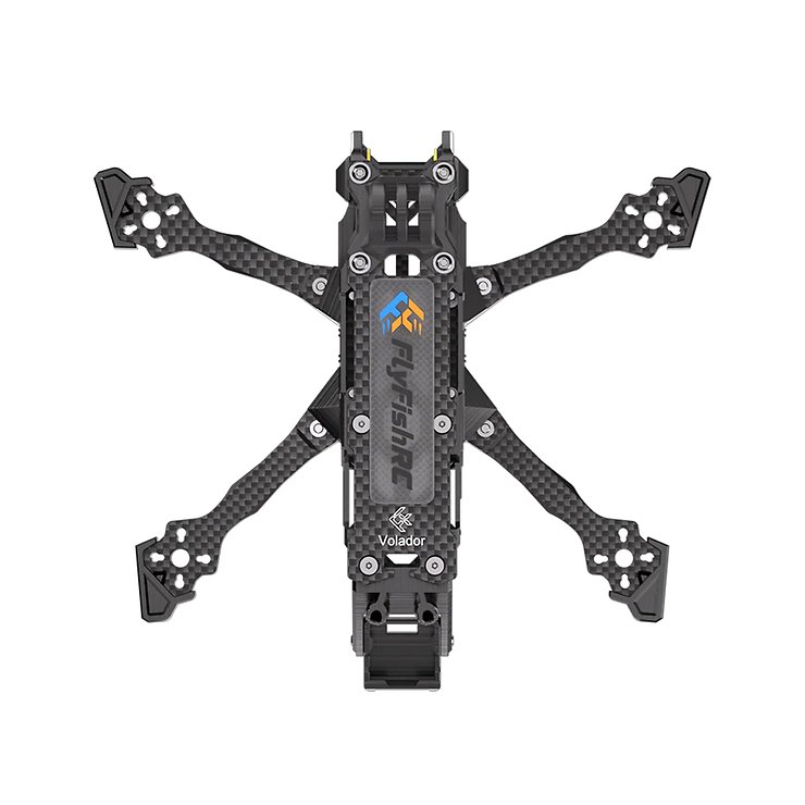 FlyFish RC Volador VD4 O4 Pro Deadcat FPV T700 4 Zoll Frame Kit schwarz - Thumbnail 4