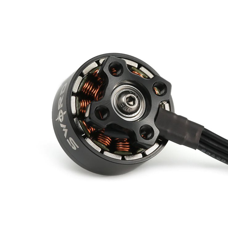 Silnik FlyFishRC Sword 2207 2050KV 6S FPV czarny - Thumbnail 3