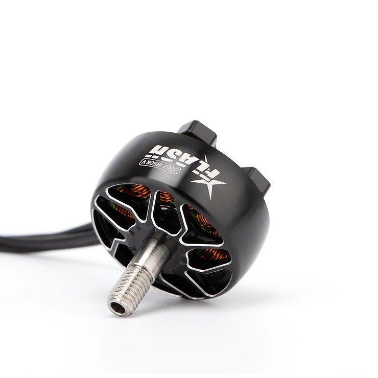 FlyFishRC Flash 2207 2005KV Motor FPV Negro - Thumbnail 4